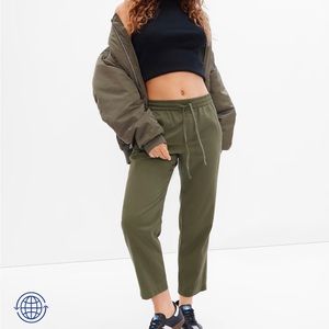 NWT - Gap Factory twill easy pants - light green/sage